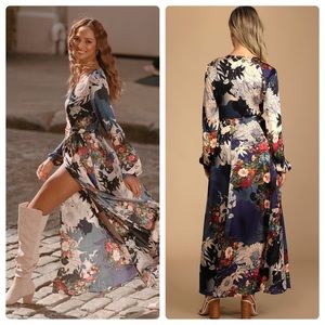 Lulus Put On A Smile maxi dress